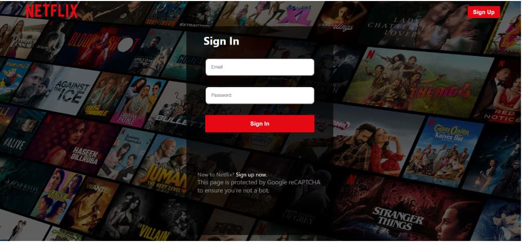 Netflix Clone screenshot 1