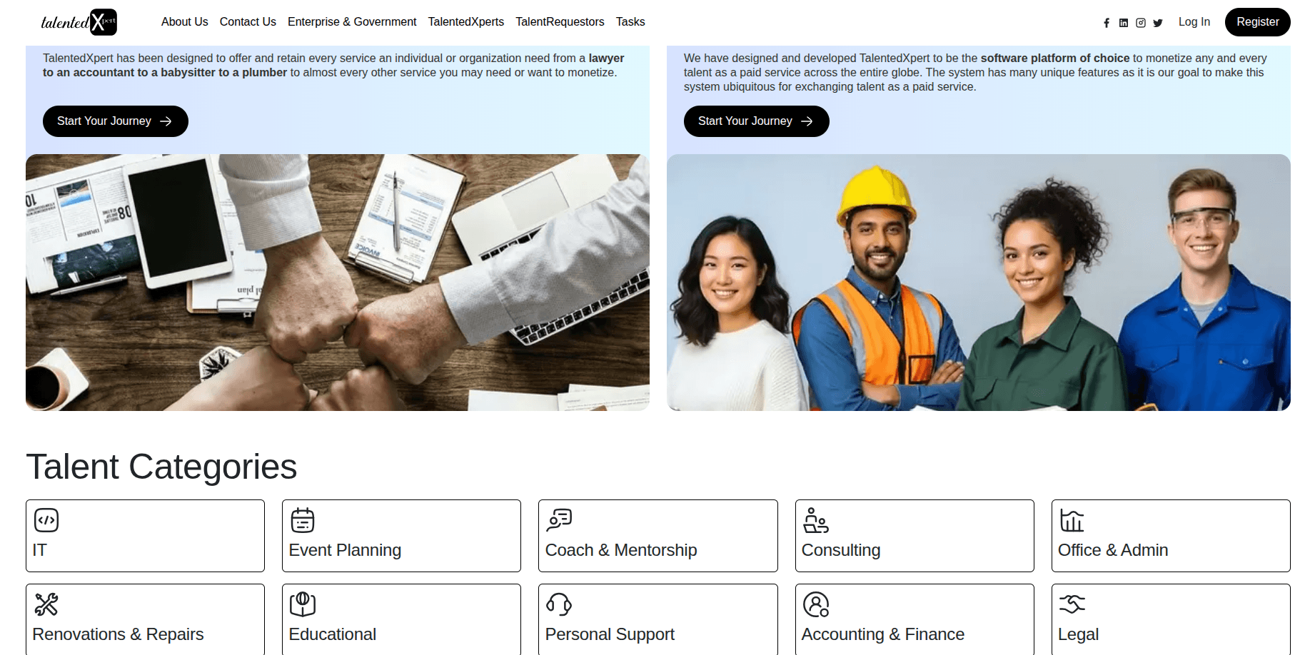 TalentedXpert -AI-Powered Talent Discovery Platform screenshot 2